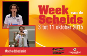 Week van de scheids 3 tot 11 oktober 2015